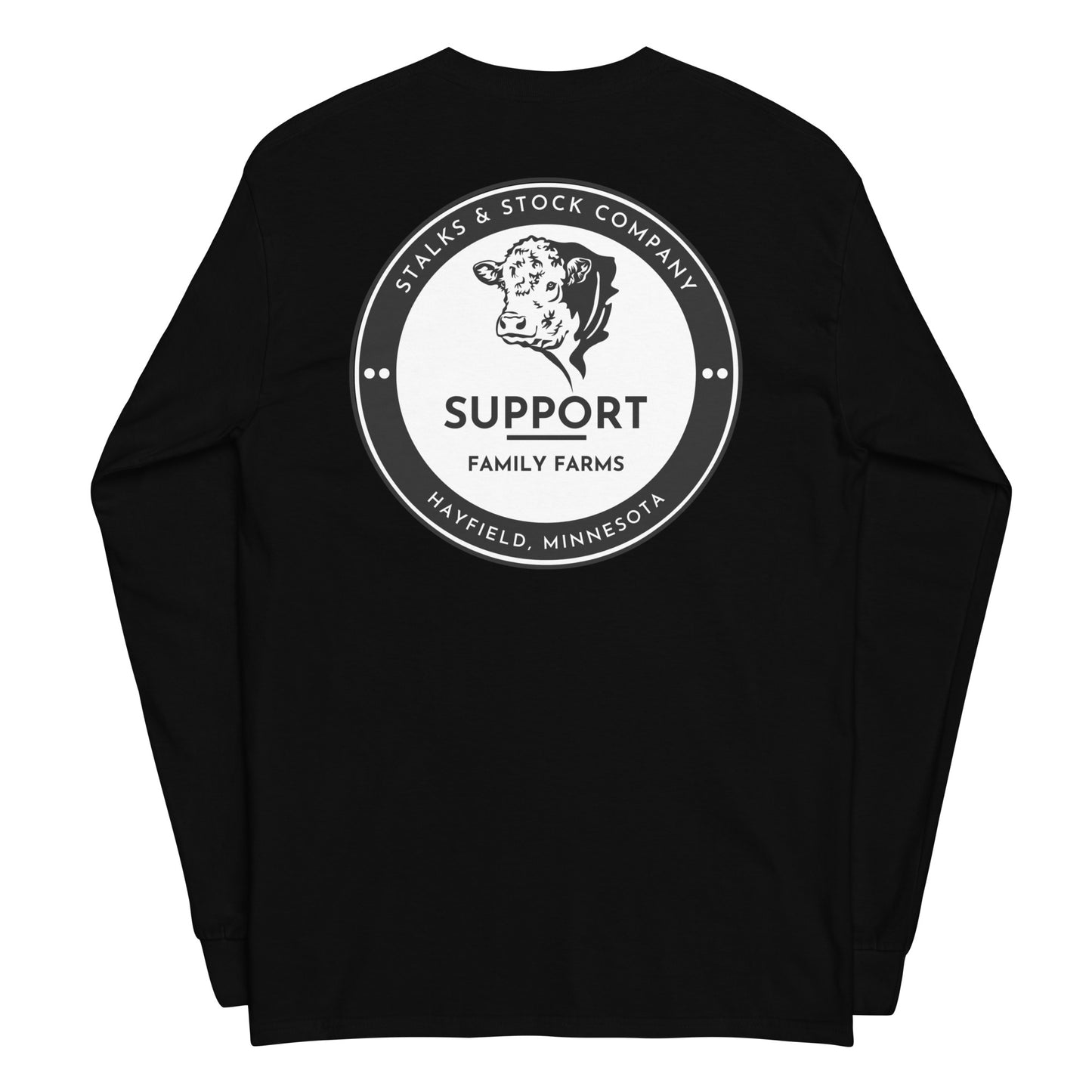 MENS LONG SLEEVE- SUPPORT FAMILY FARMS
