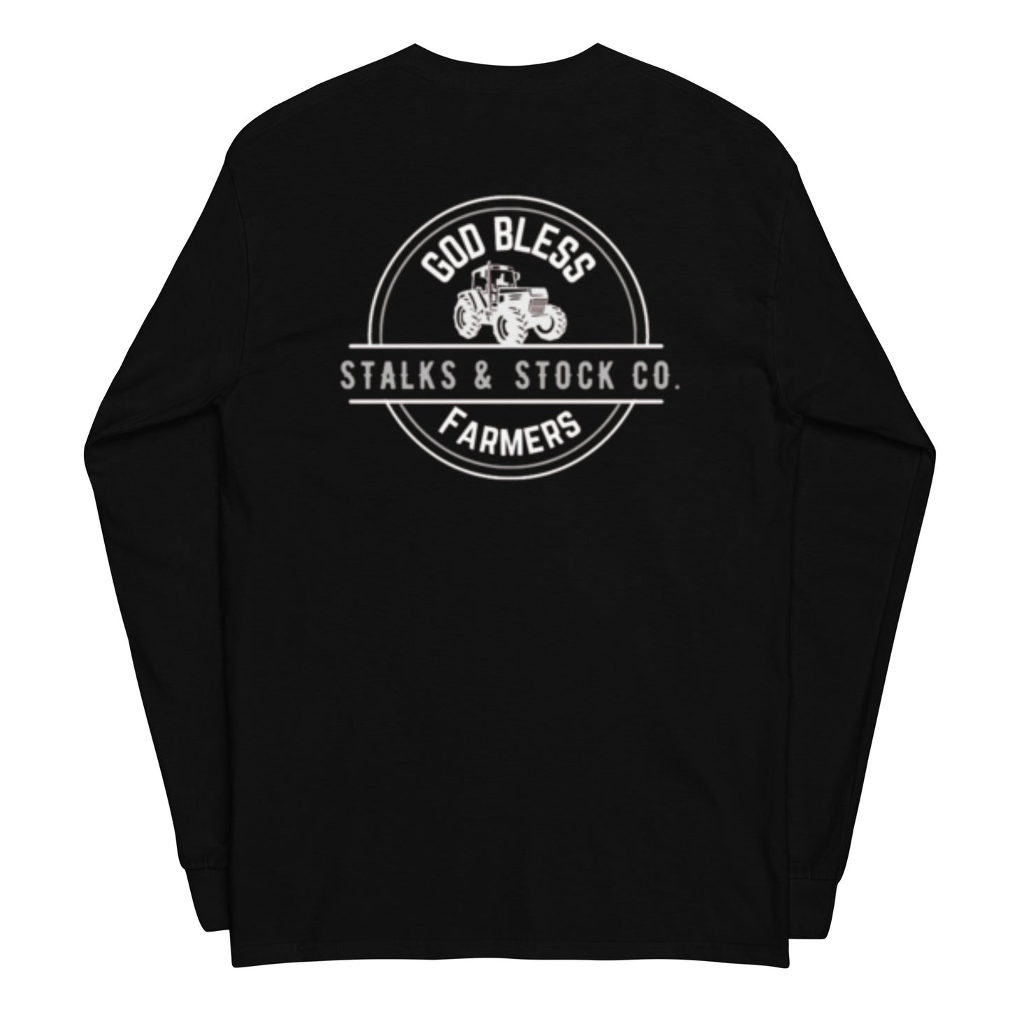 MENS LONG SLEEVE- GOD BLESS FARMERS