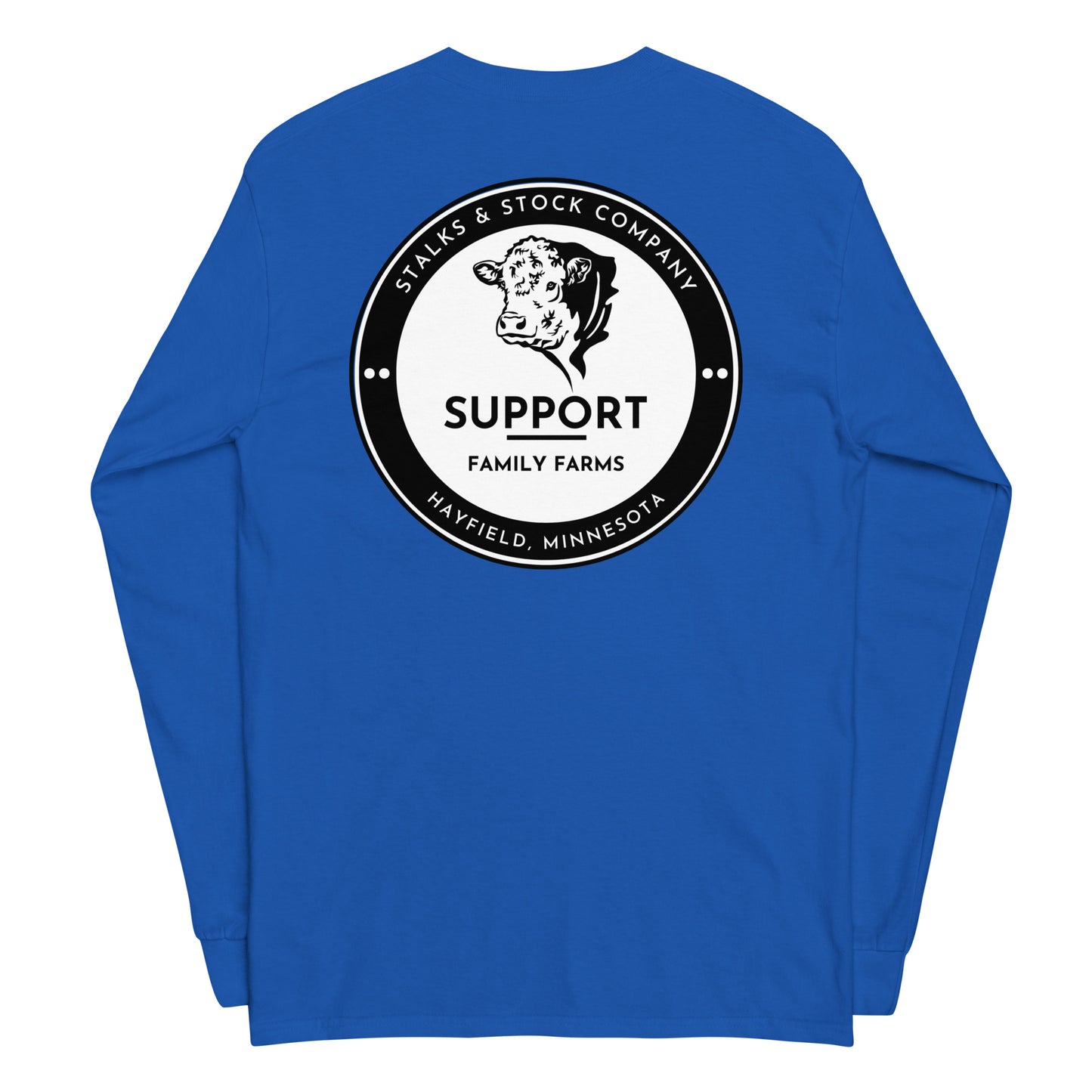 MENS LONG SLEEVE- SUPPORT FAMILY FARMS