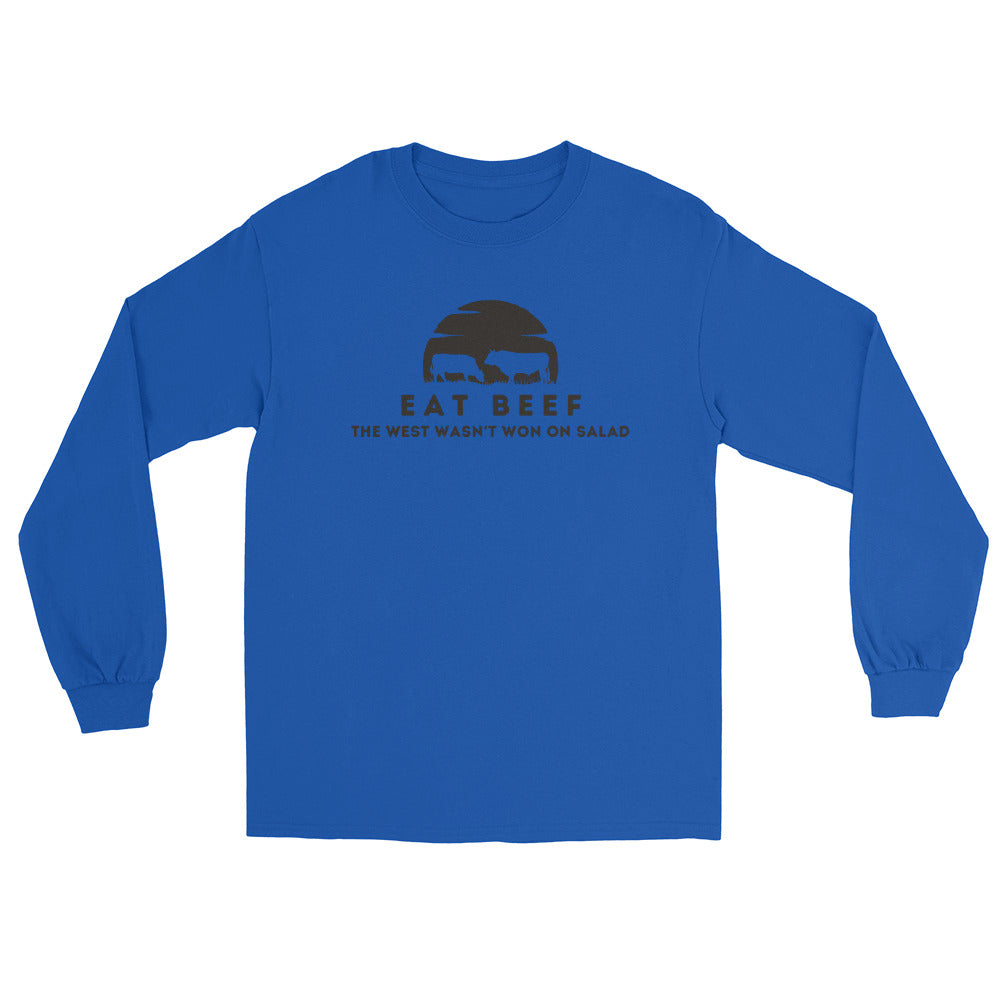MENS LONG SLEEVE- EAT BEEF