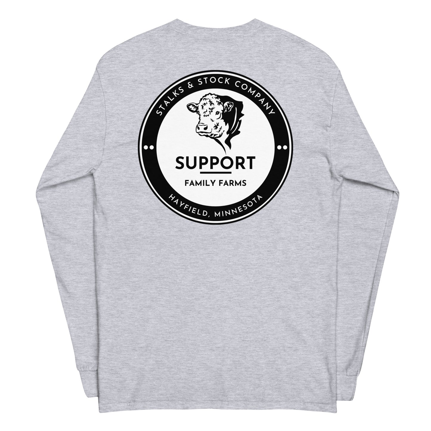 MENS LONG SLEEVE- SUPPORT FAMILY FARMS
