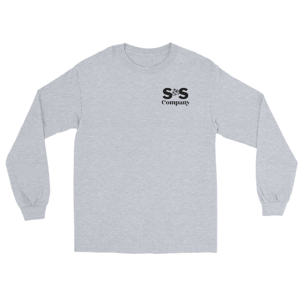 MENS LONG SLEEVE- DONT BITE THE HAND