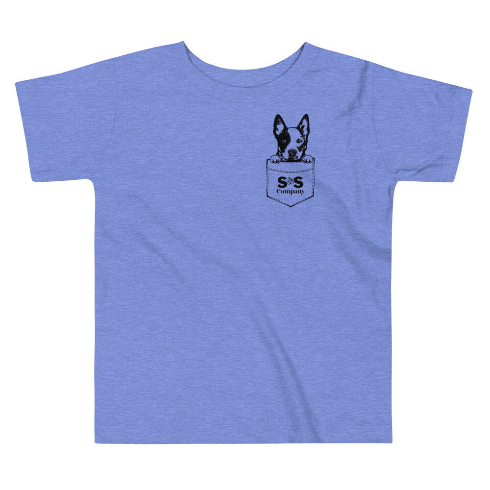 TODDLER TEE- POCKET HEELER