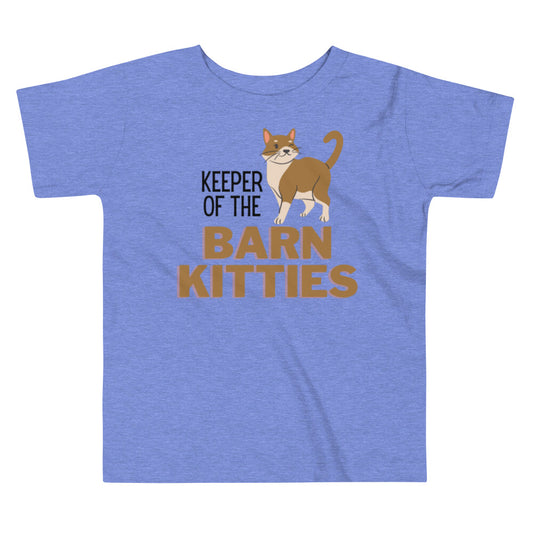 TODDLER TEE- KEEPER OF THE BARN KITTIES