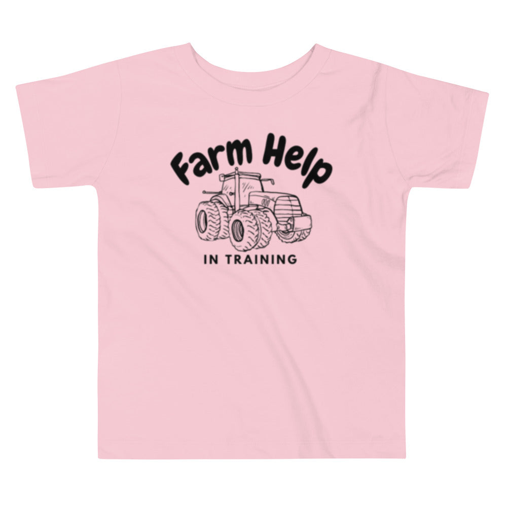 TODDLER TEE- FARM HELP