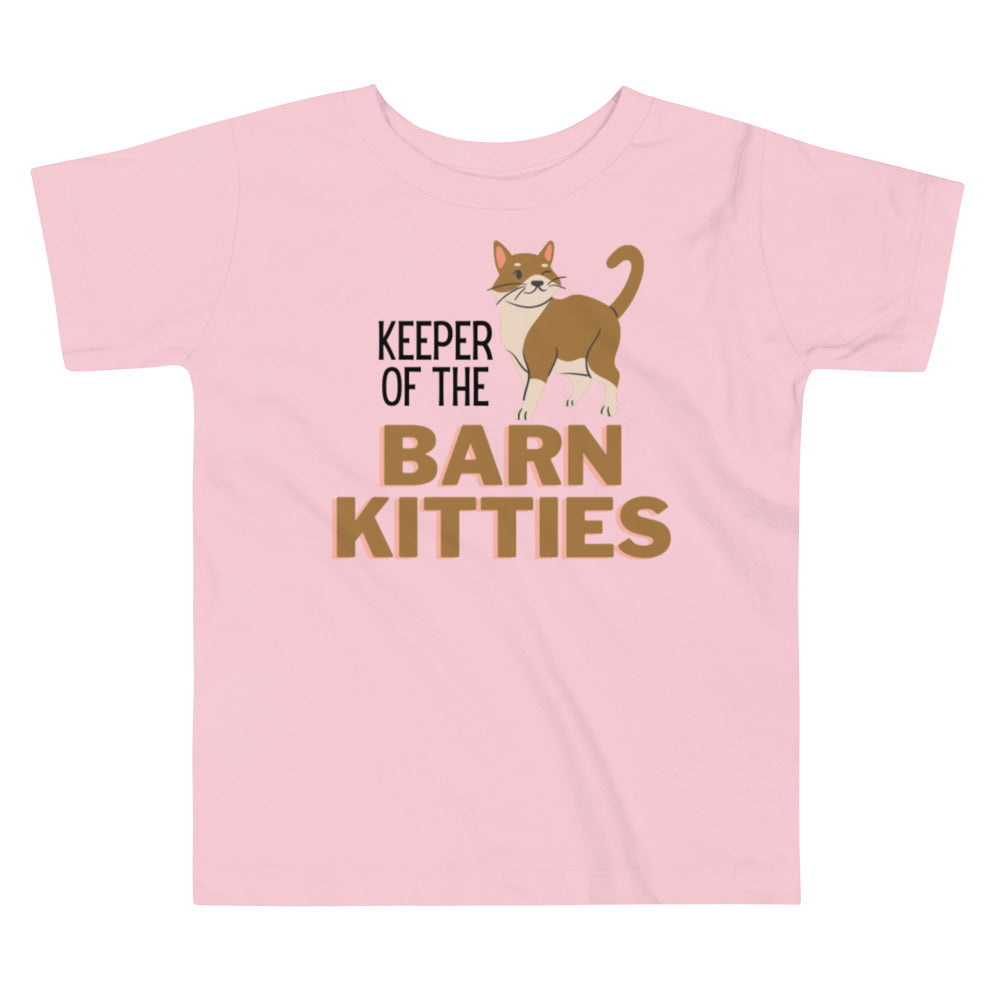 TODDLER TEE- KEEPER OF THE BARN KITTIES