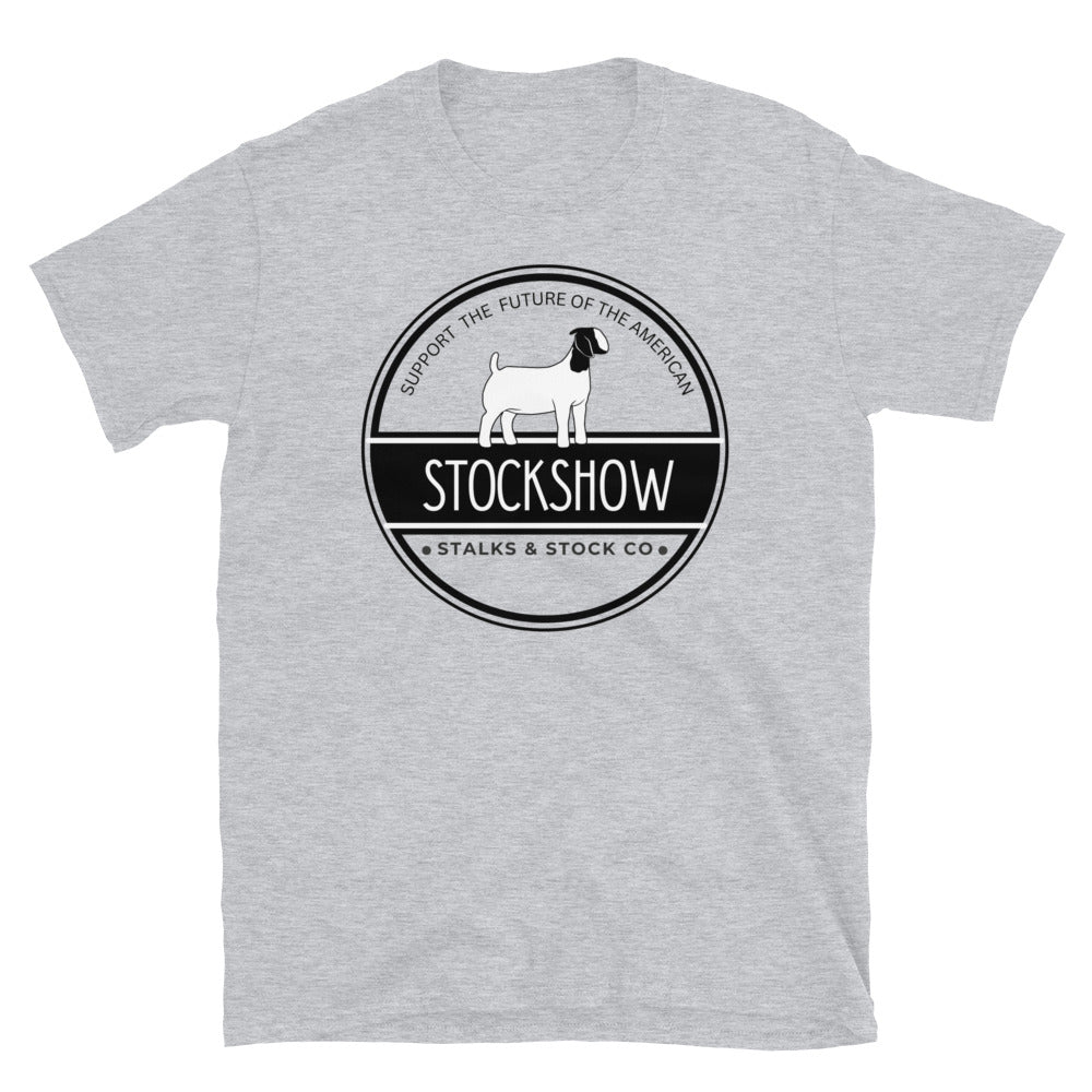 WOMENS TEE- STOCKSHOW GOAT