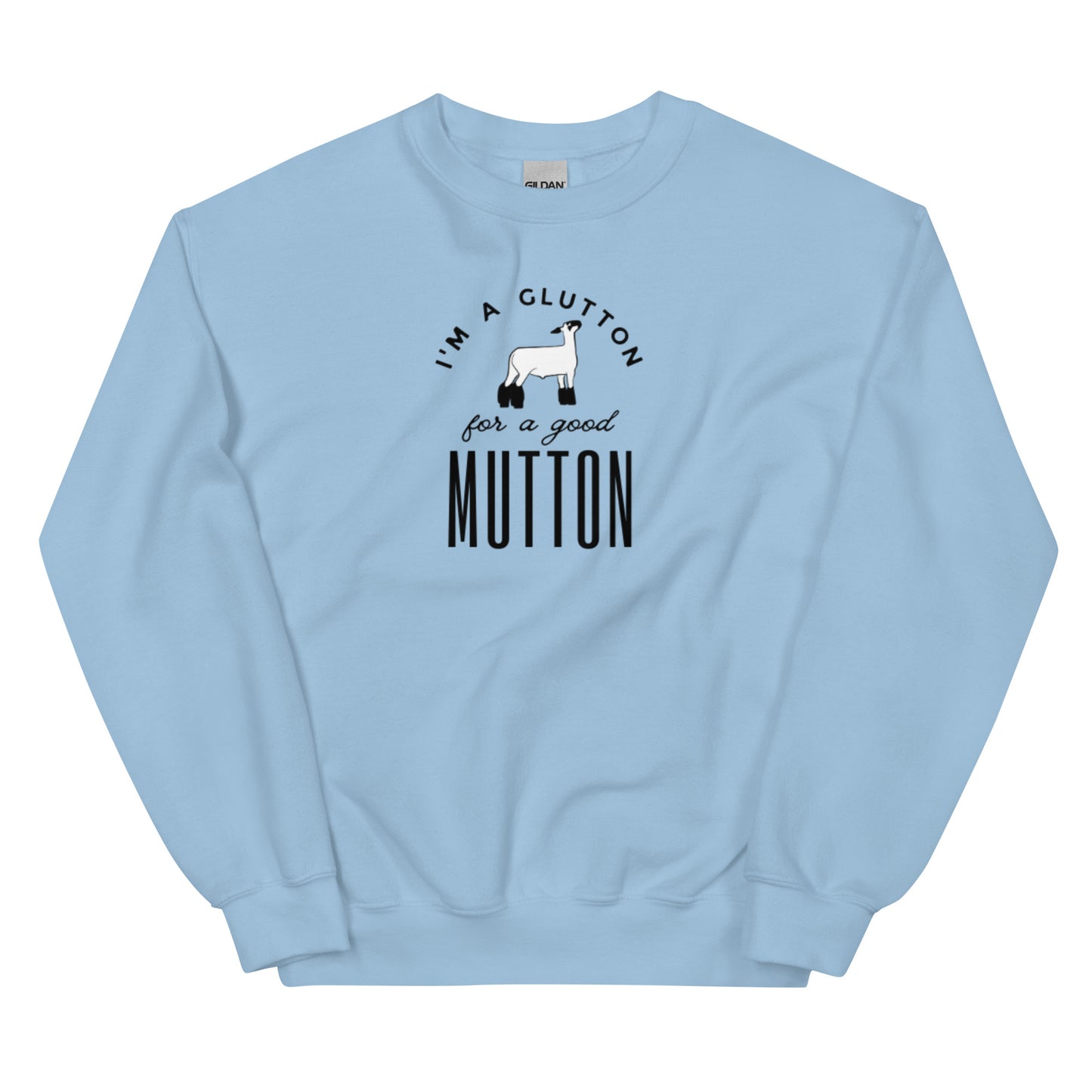 UNISEX CREW- MUTTON