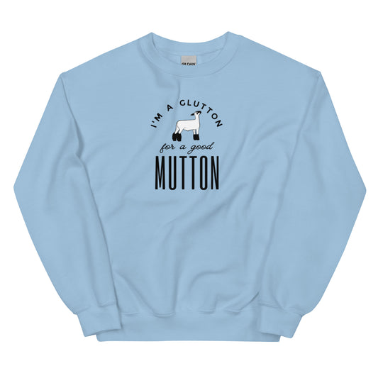 UNISEX CREW- MUTTON