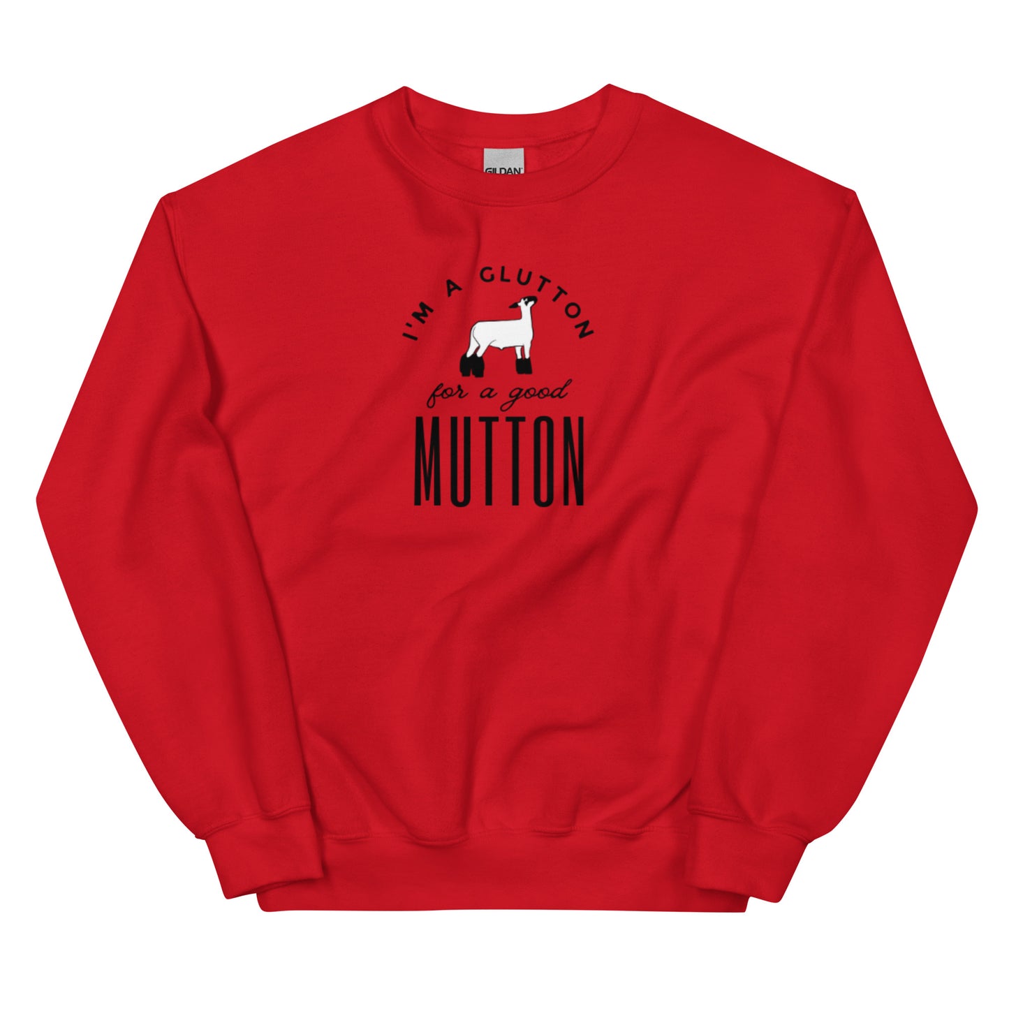 UNISEX CREW- MUTTON