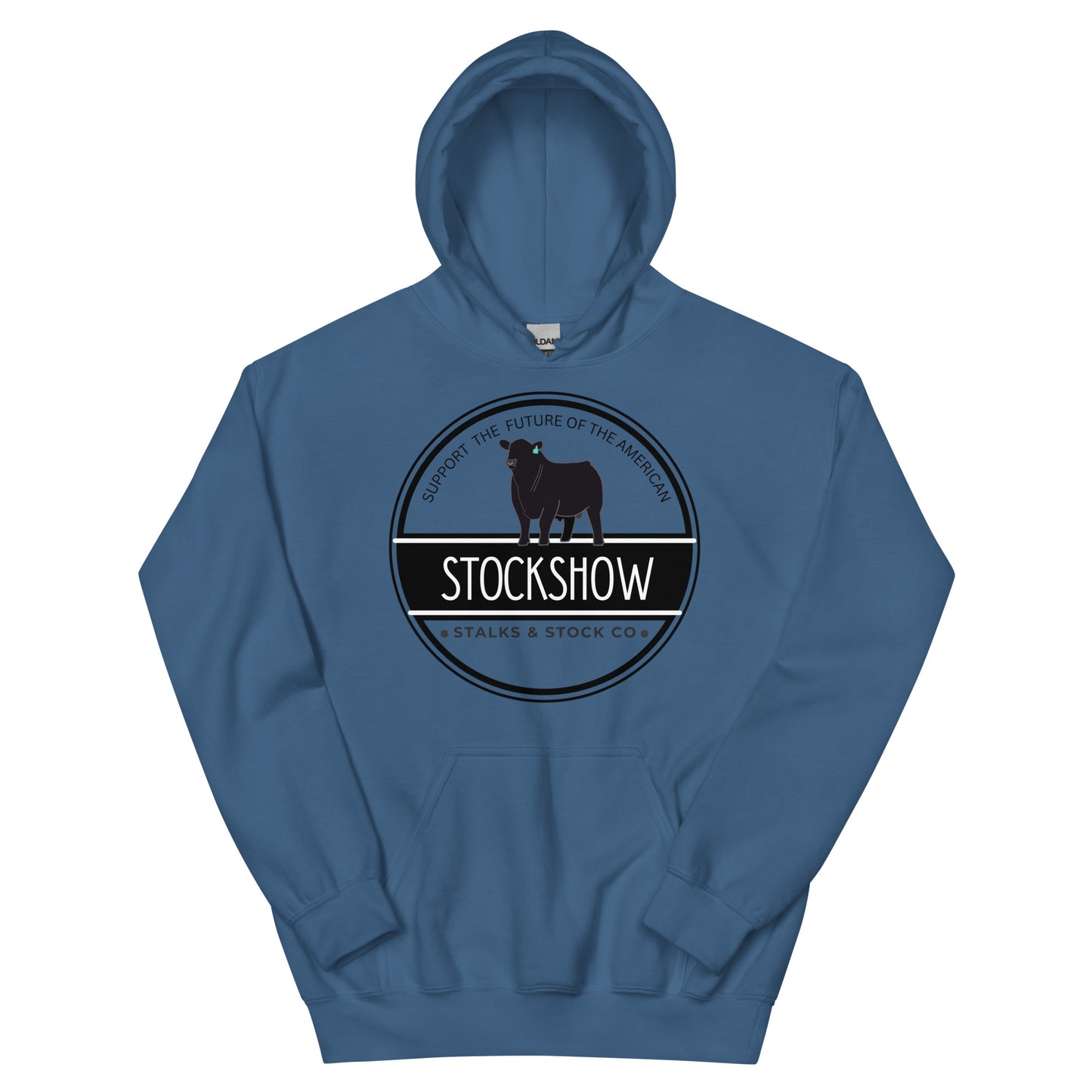 UNISEX HOODIE- STOCKSHOW BULL