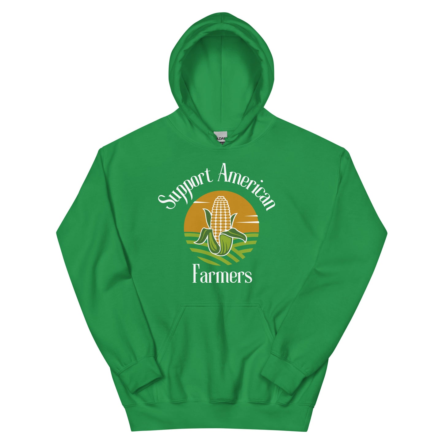 MENS HOODIE- SUPPORT AMERICAN FARMERS