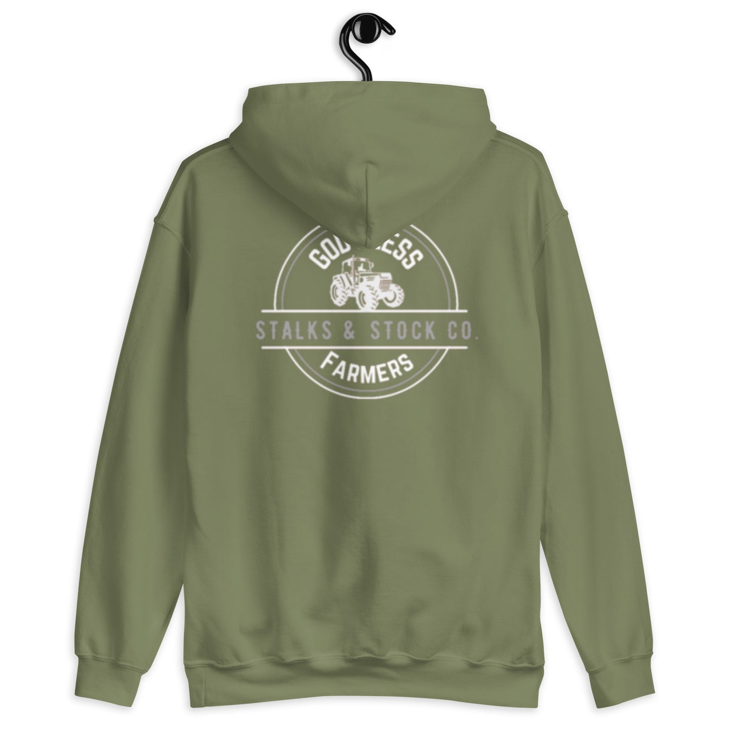 MENS HOODIE- GOD BLESS FARMERS