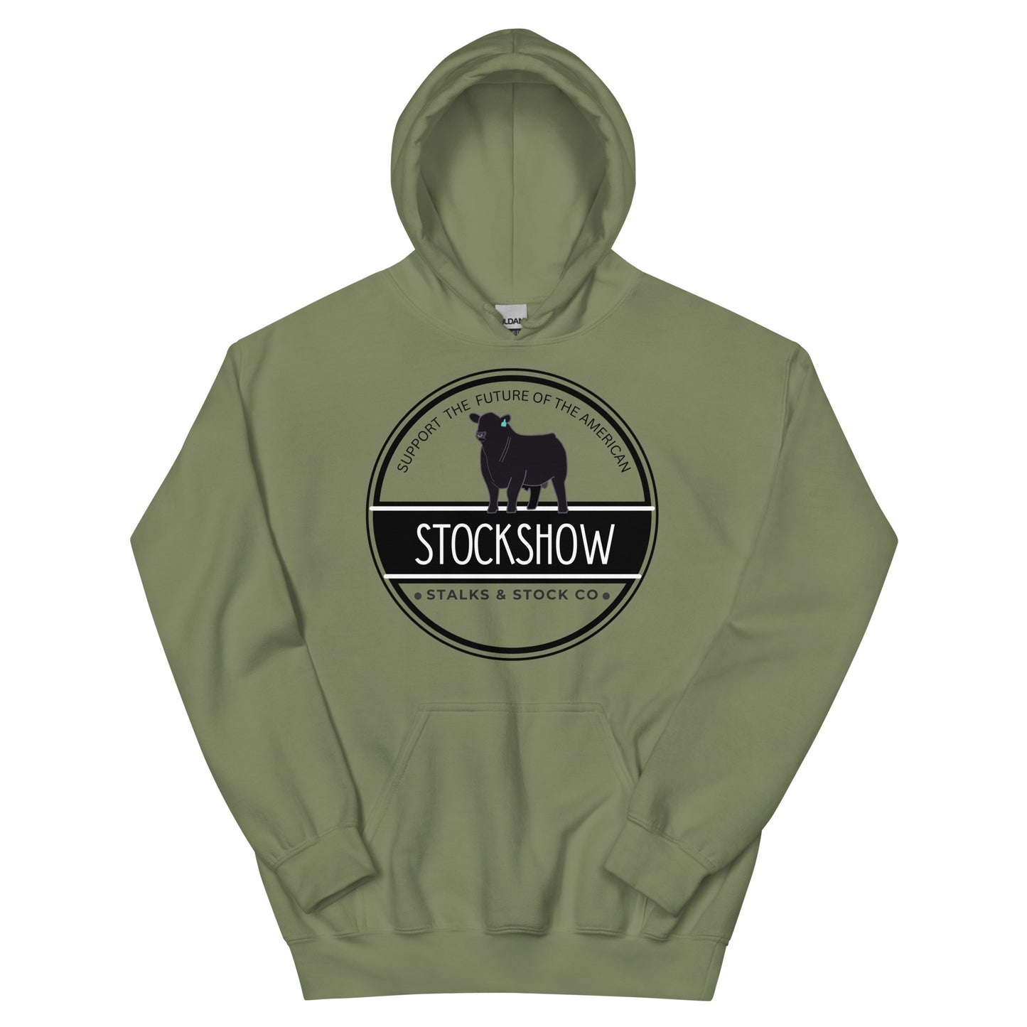 UNISEX HOODIE- STOCKSHOW BULL