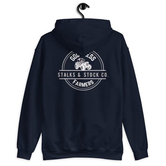 MENS HOODIE- GOD BLESS FARMERS