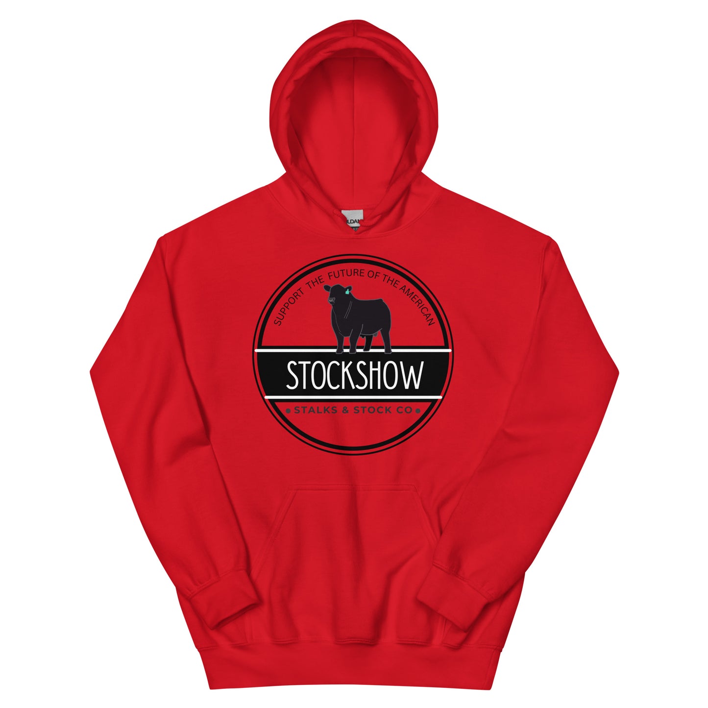 UNISEX HOODIE- STOCKSHOW BULL