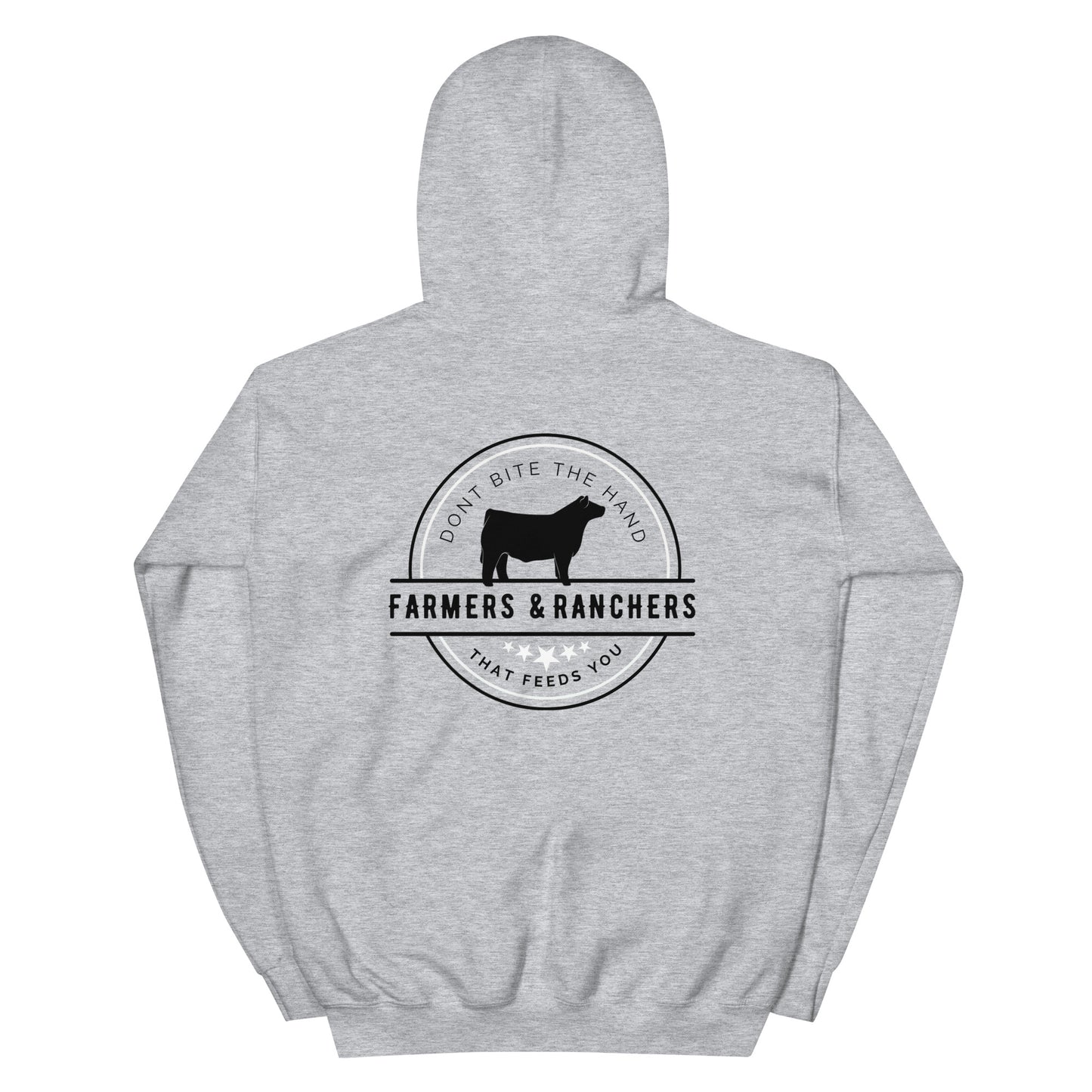 MENS HOODIE- DON'T BITE THE HAND