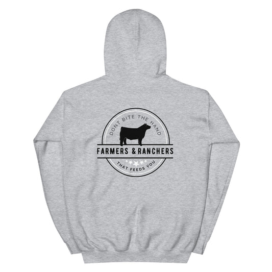 MENS HOODIE- DON'T BITE THE HAND
