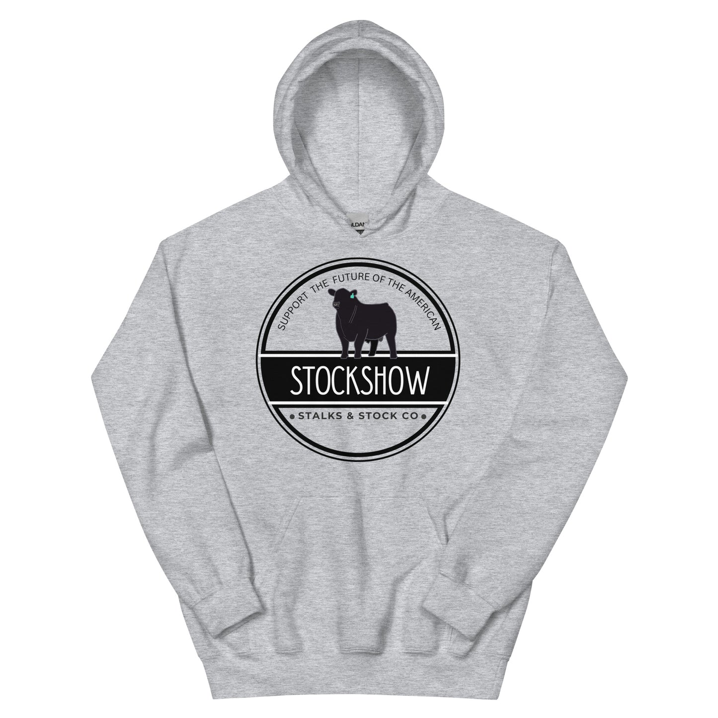 UNISEX HOODIE- STOCKSHOW BULL