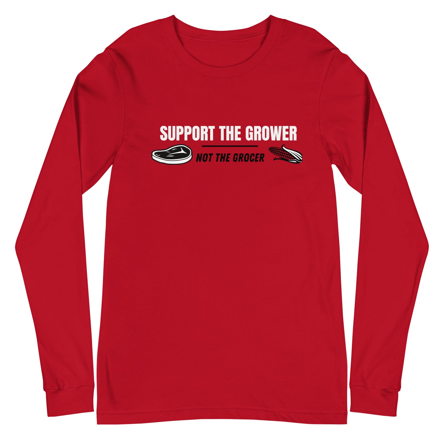 UNISEX LONG SLEEVE- NOT THE GROCER