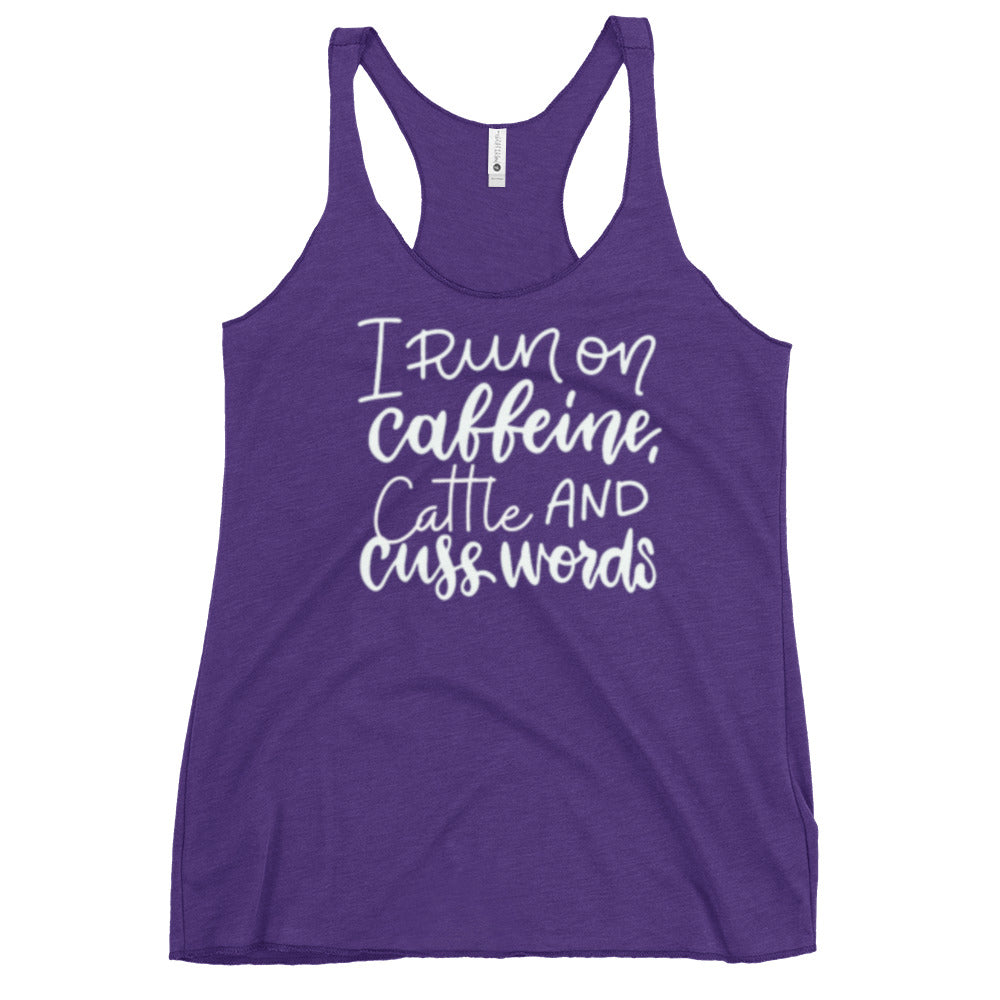 WOMENS TANK- CUSS WORDS