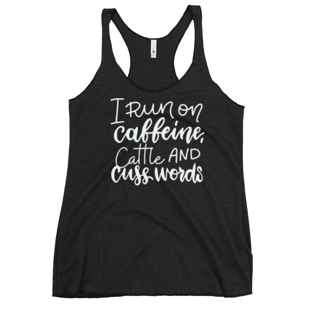 WOMENS TANK- CUSS WORDS