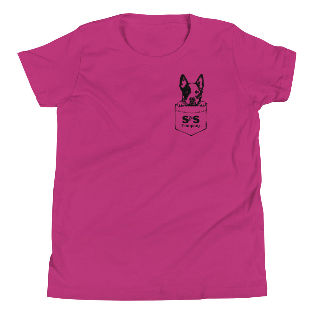 YOUTH TEE- POCKET HEELER