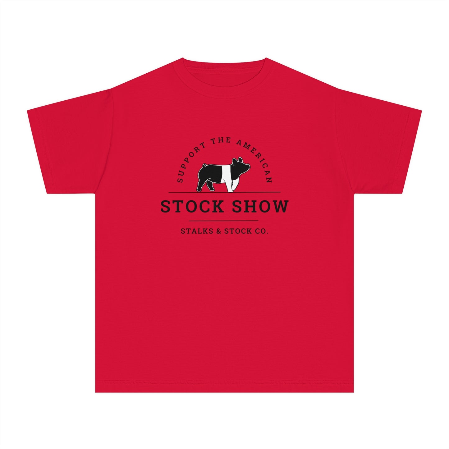 YOUTH TEE- STOCK SHOW PIG