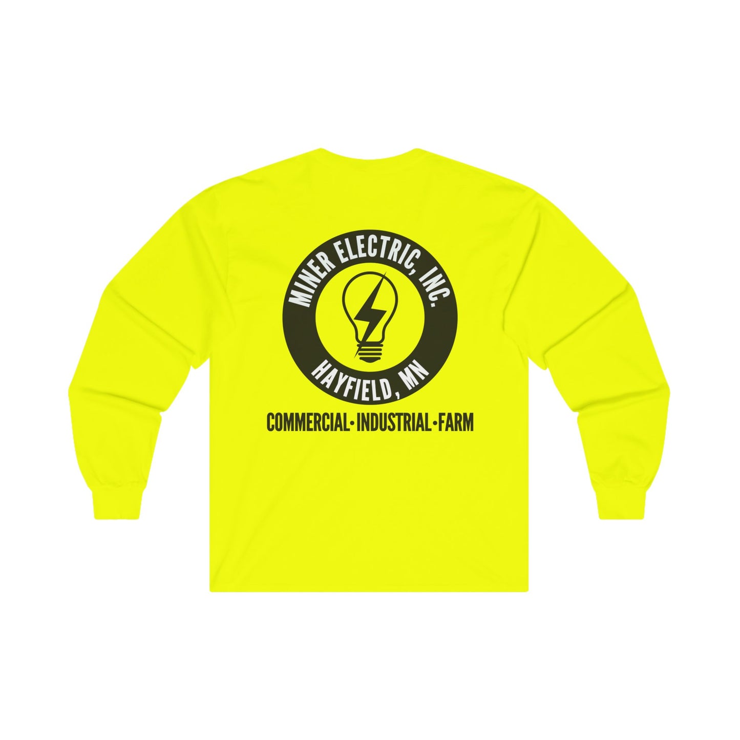 MINER ELECTRIC- Unisex Ultra Cotton Long Sleeve Tee