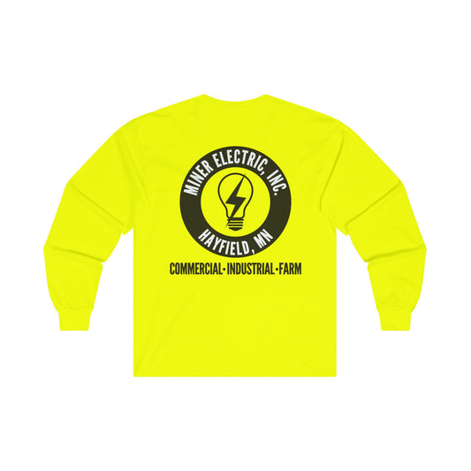 MINER ELECTRIC- Unisex Ultra Cotton Long Sleeve Tee