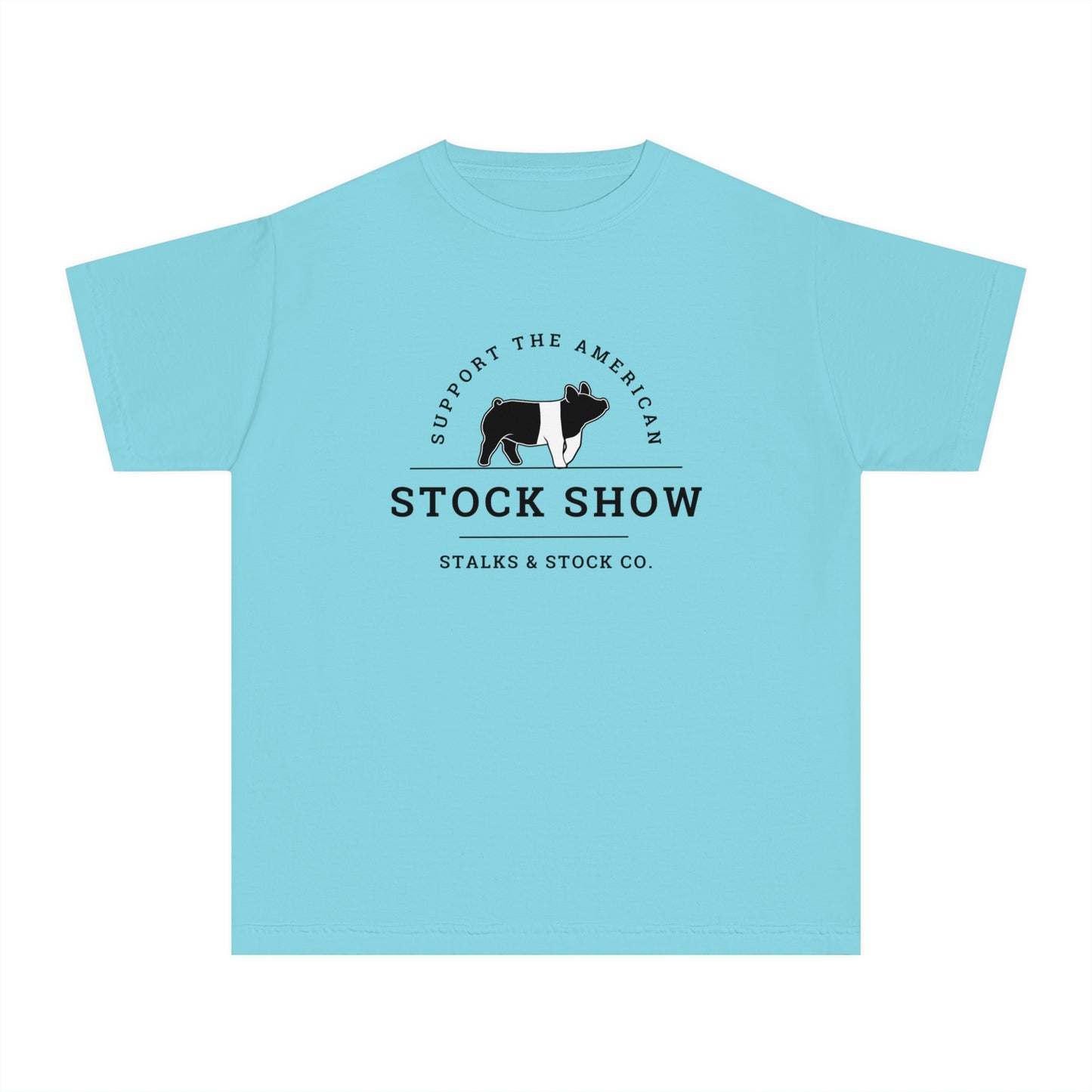 YOUTH TEE- STOCK SHOW PIG