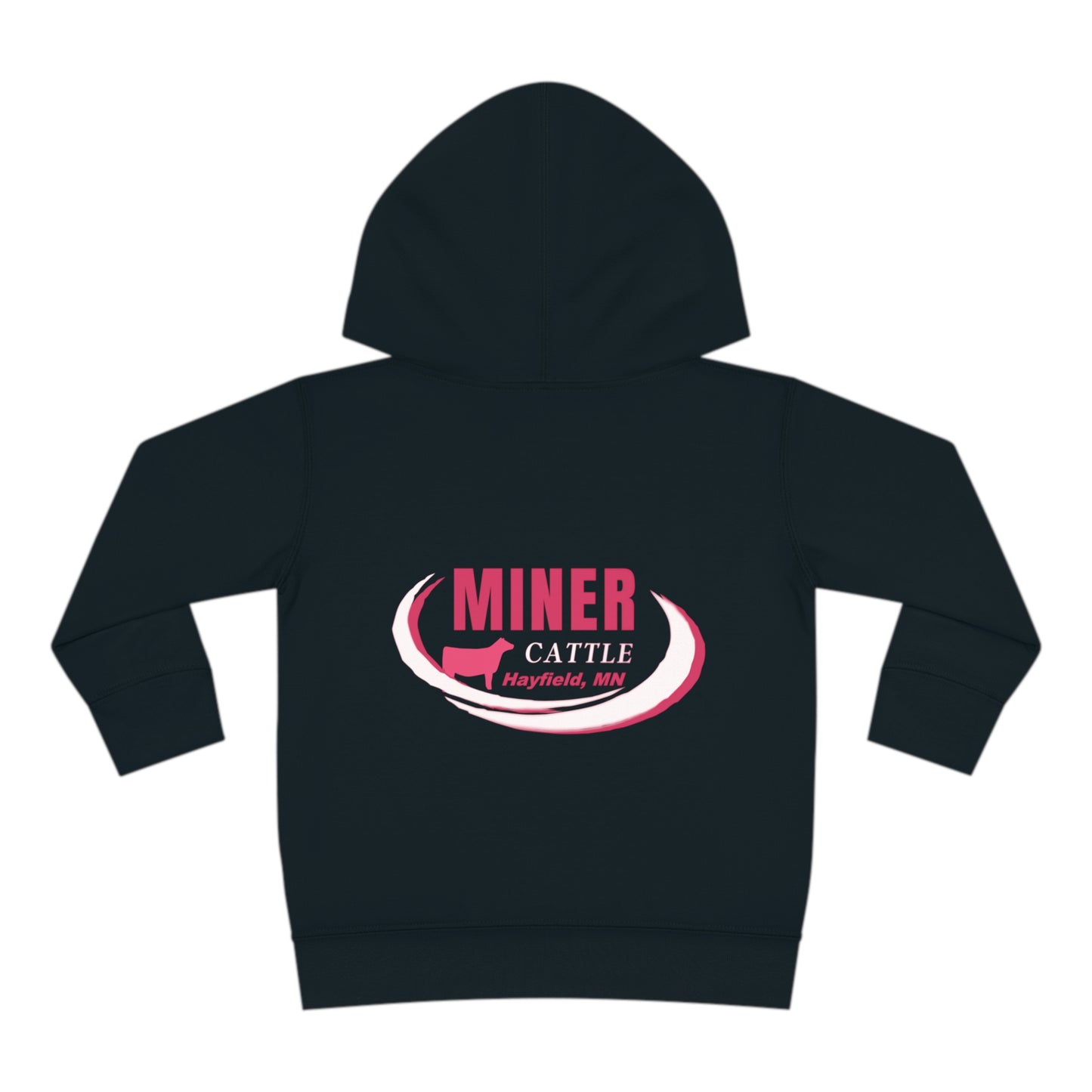 MINER CATTLE- TODDLER HOODIE (CUSTOM NAME)