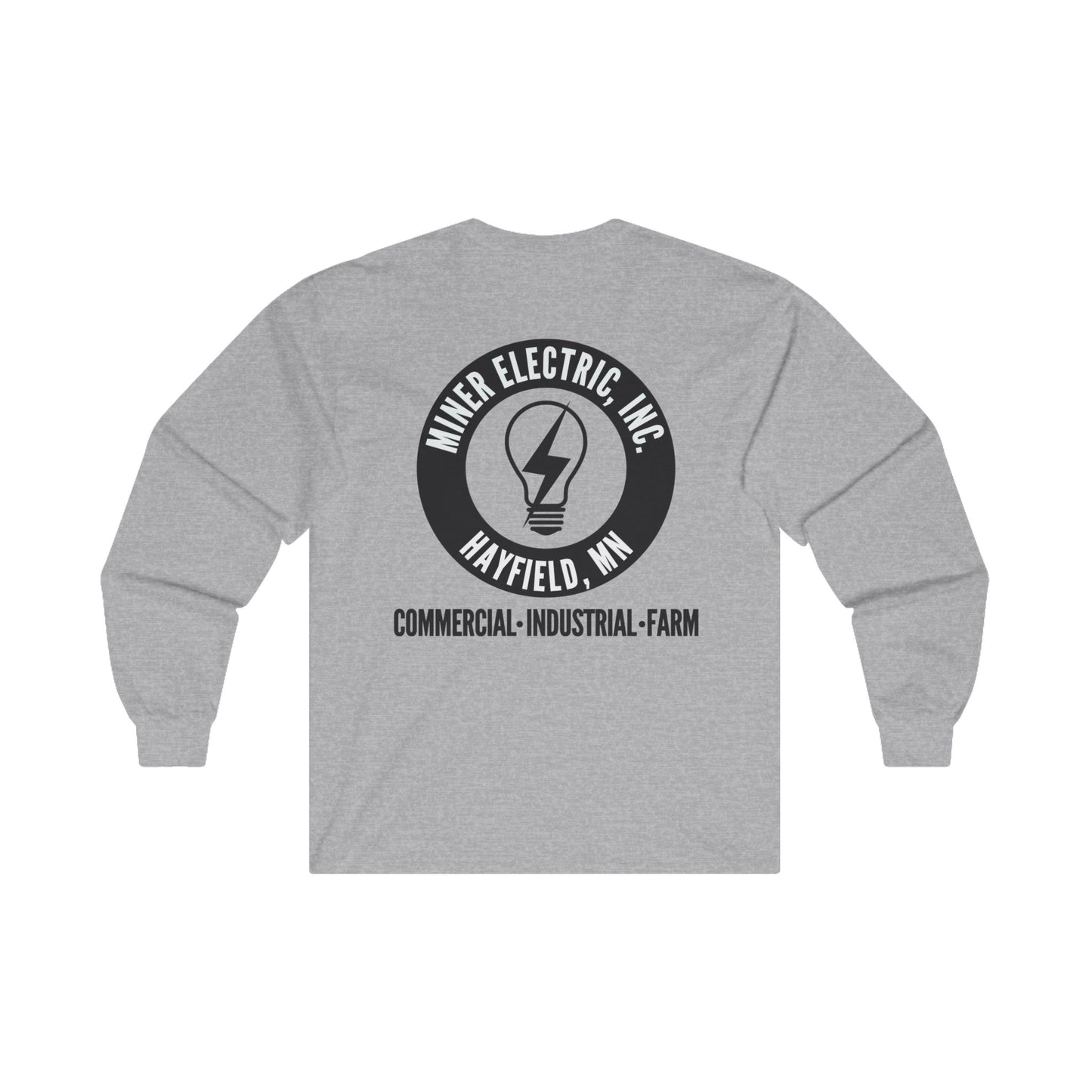 MINER ELECTRIC- Unisex Ultra Cotton Long Sleeve Tee