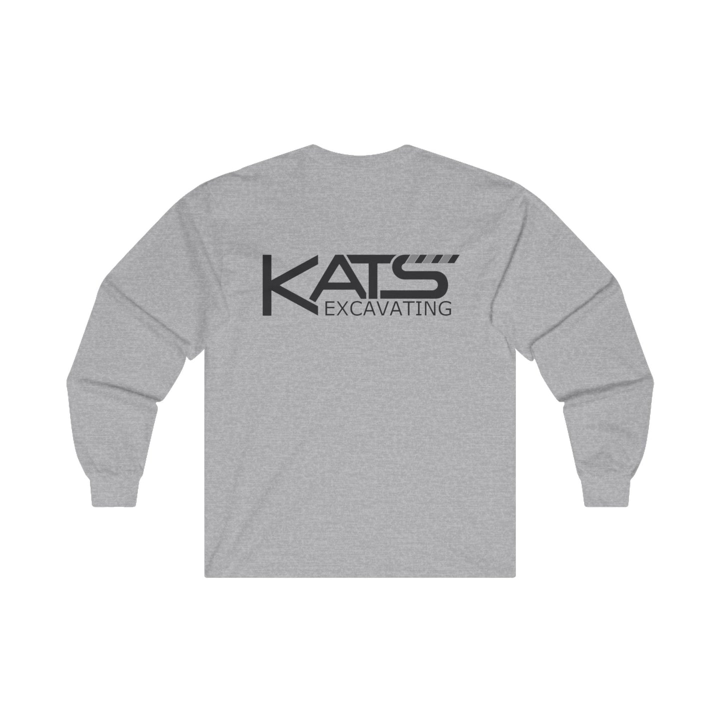 KATS EXCAVATING- Unisex Ultra Cotton Long Sleeve Tee SAFETY COLORS