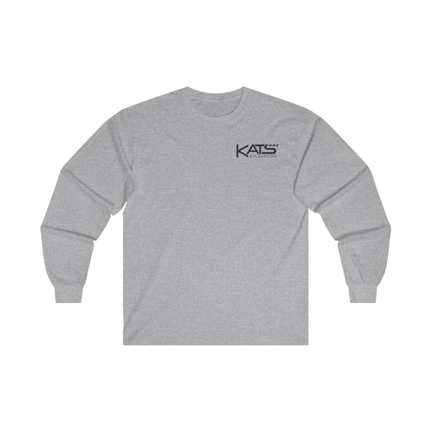 KATS EXCAVATING- Unisex Ultra Cotton Long Sleeve Tee SAFETY COLORS