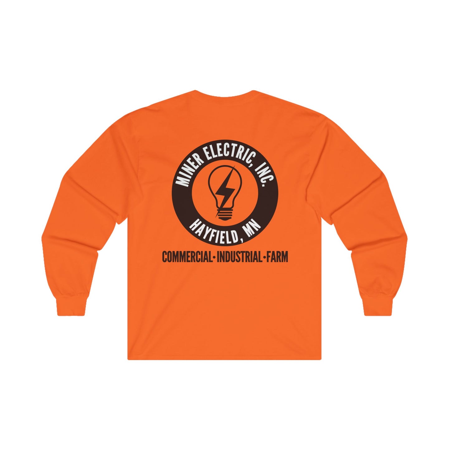 MINER ELECTRIC- Unisex Ultra Cotton Long Sleeve Tee