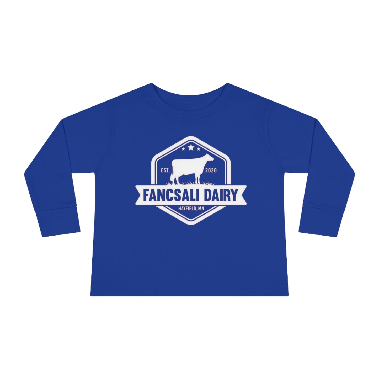 FANSCALI DAIRY- TODDLER LONG SLEEVE TEE