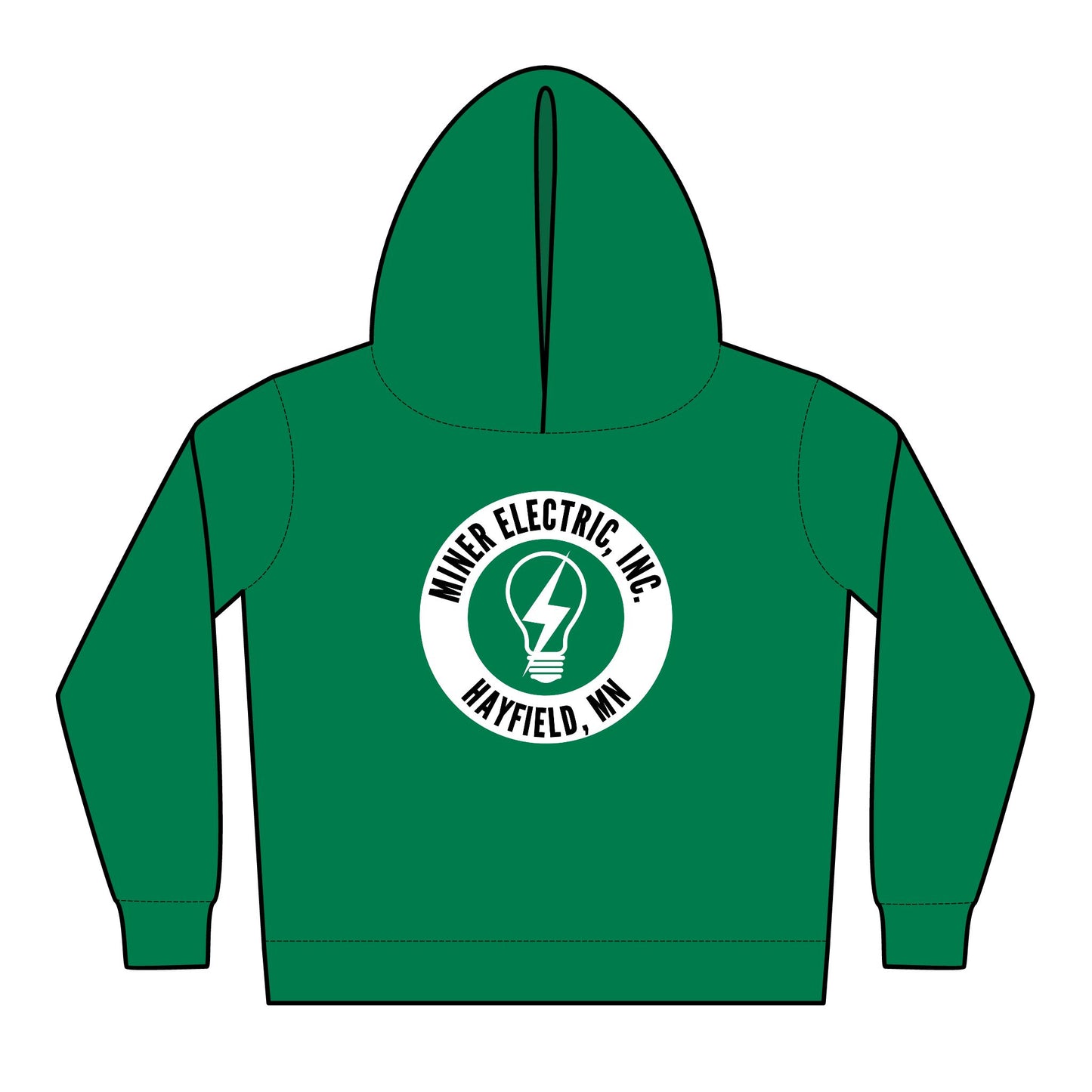 MINER ELECTRIC- Toddler Pullover Fleece Hoodies