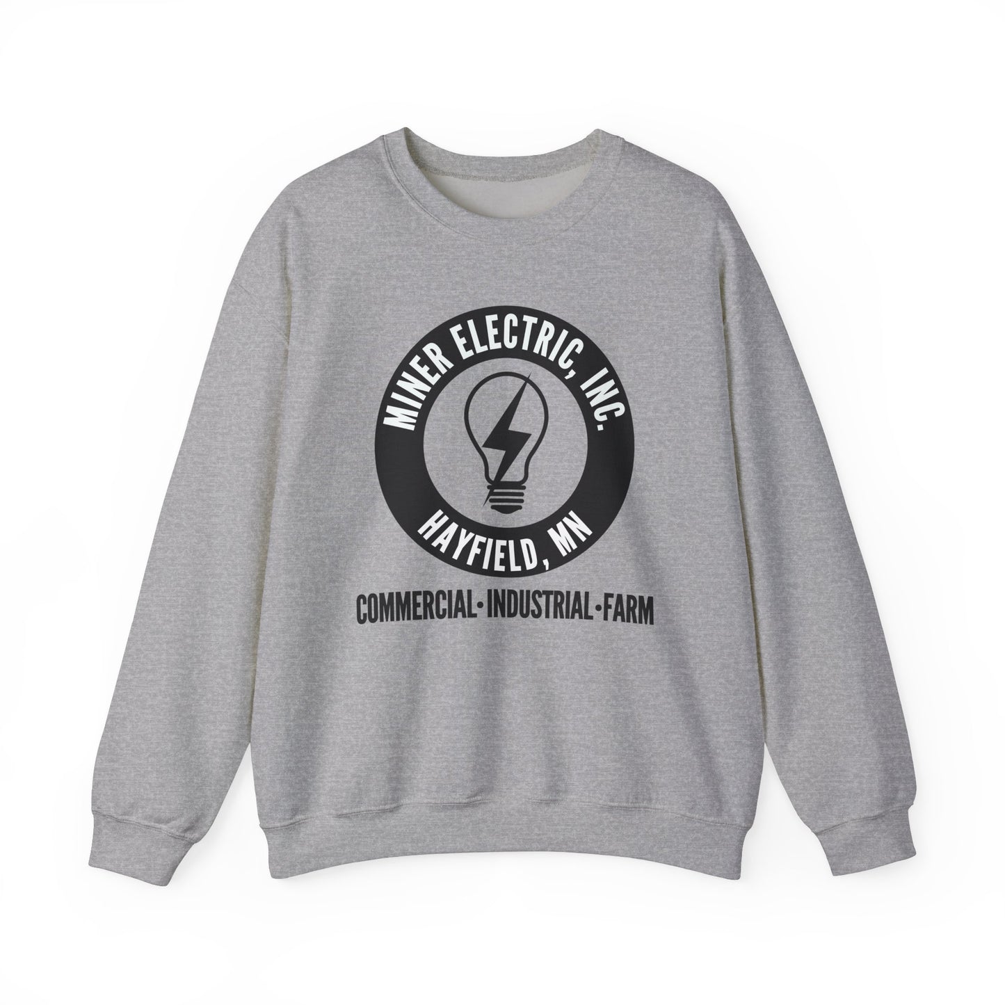 MINER ELECTRIC- Unisex Heavy Blend™ Crewneck Sweatshirt