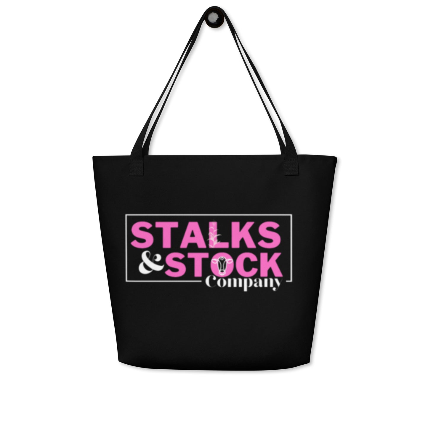 TOTE BAG- STALKS AND STOCK STEER