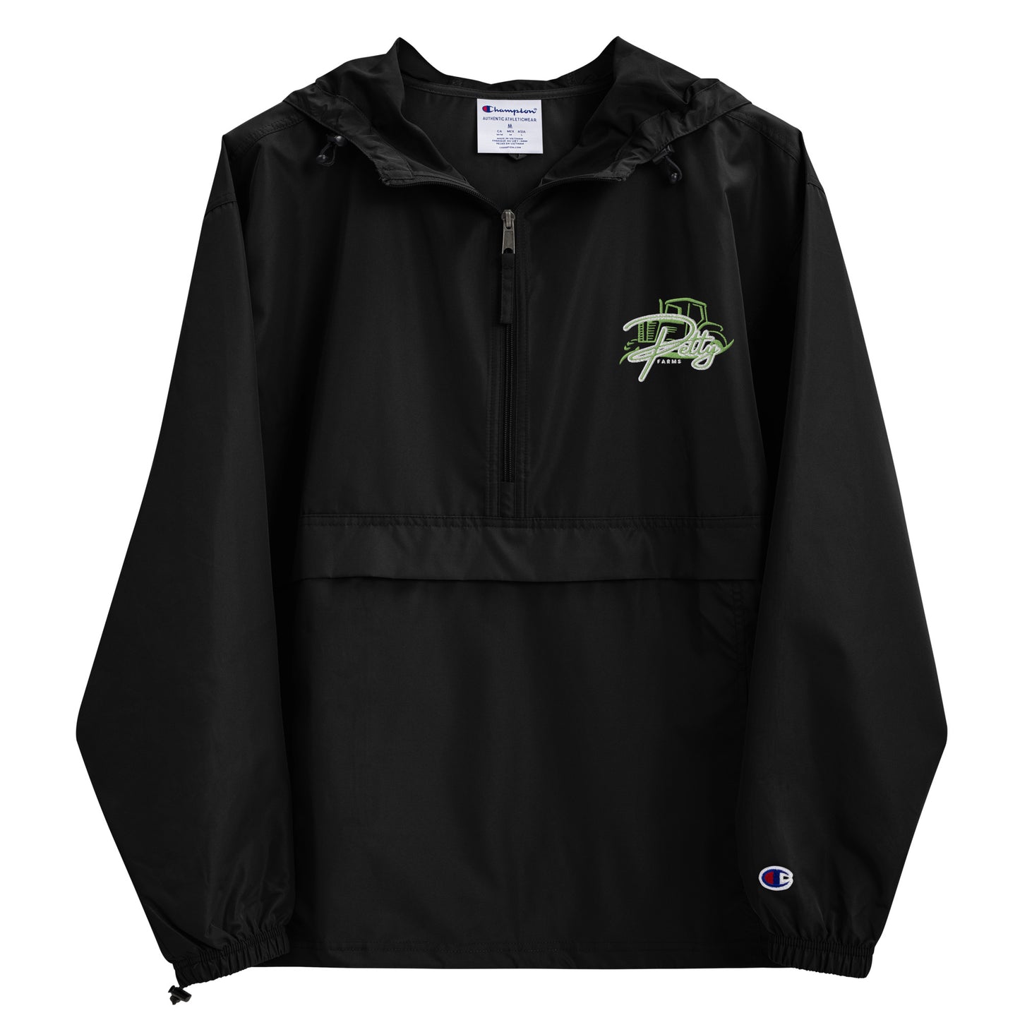 PETTY FARMS- EMBROIDERED CHAMPION WINDBREAKER