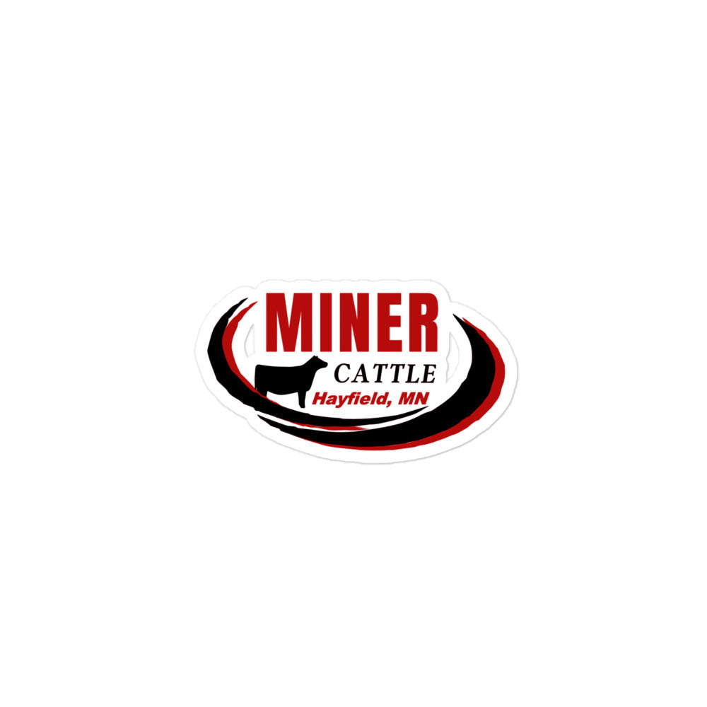 MINER CATTLE- STICKER