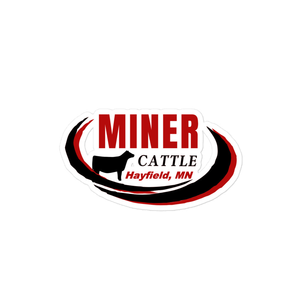 MINER CATTLE- STICKER