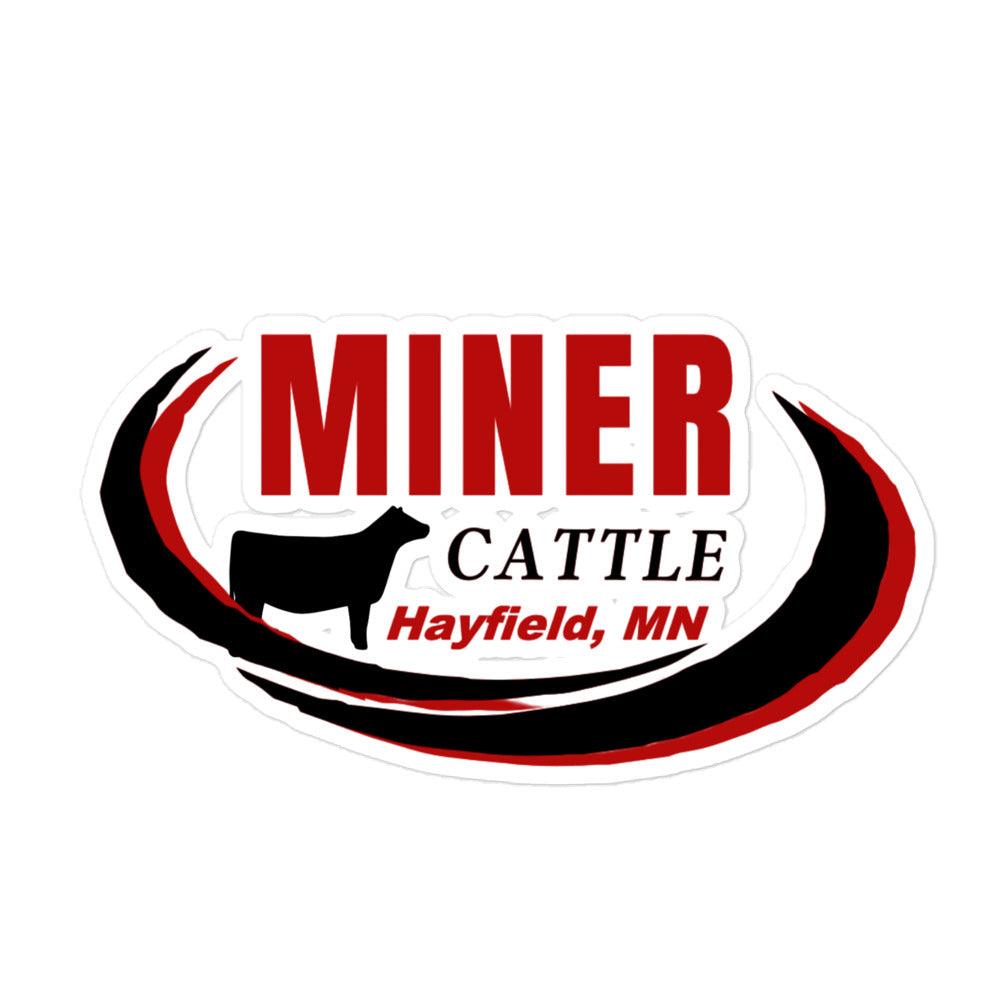 MINER CATTLE- STICKER