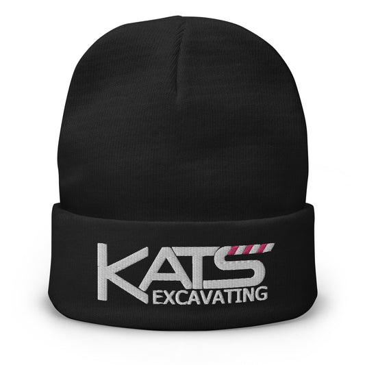 KATS EXCAVATING- UNISEX BEANIE (EMBROIDERED)