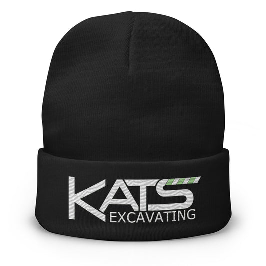 KATS EXCAVATING- UNISEX BEANIE (EMBROIDERED)