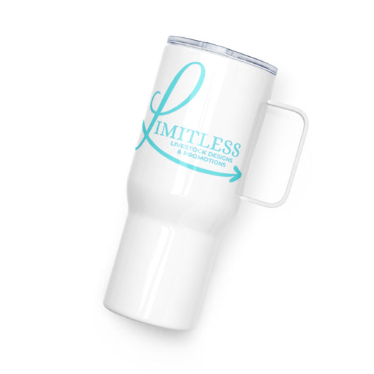 LIMITLESS LIVESTOCK DESIGNS- TRAVEL MUG