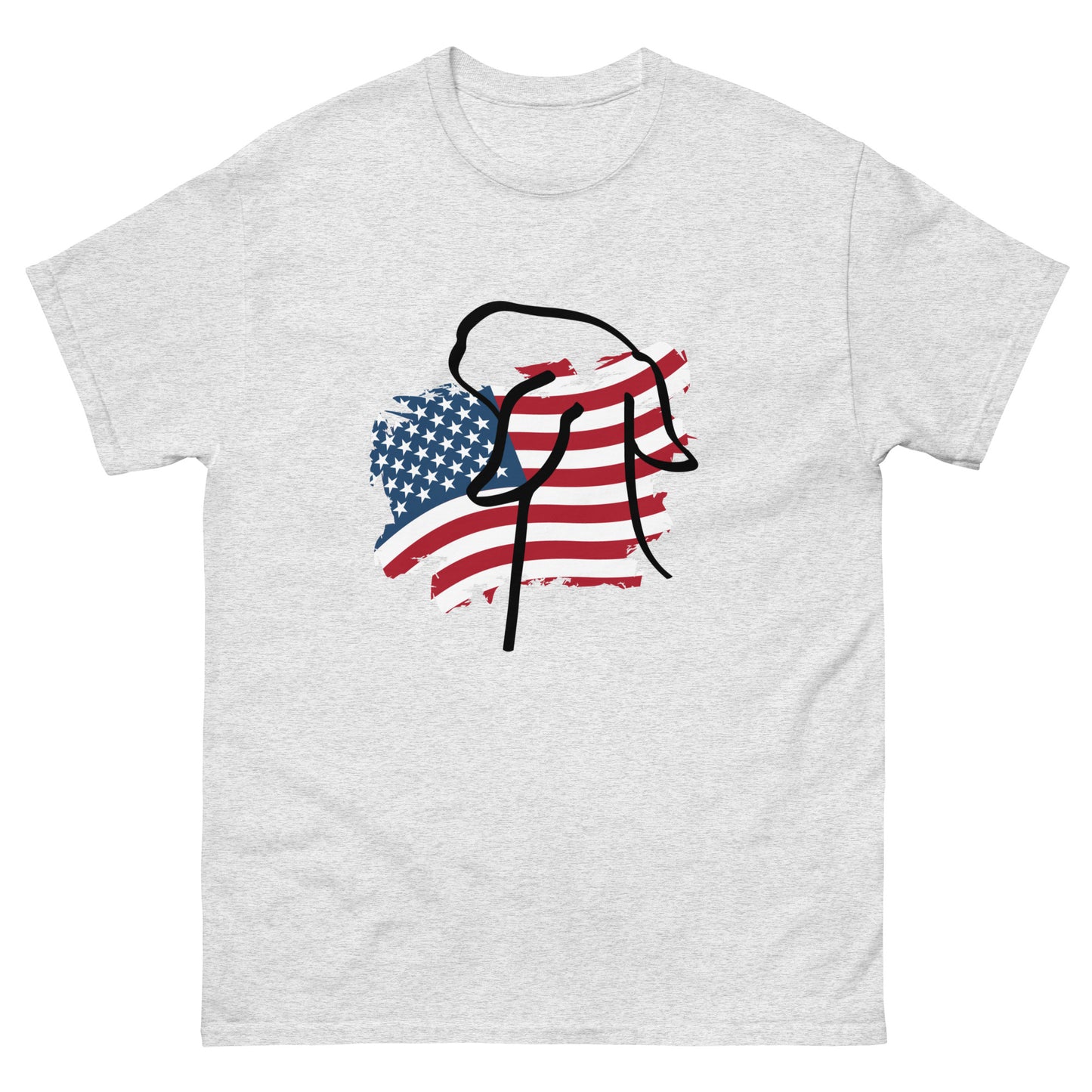 UNISEX TEE- FLAG GOAT