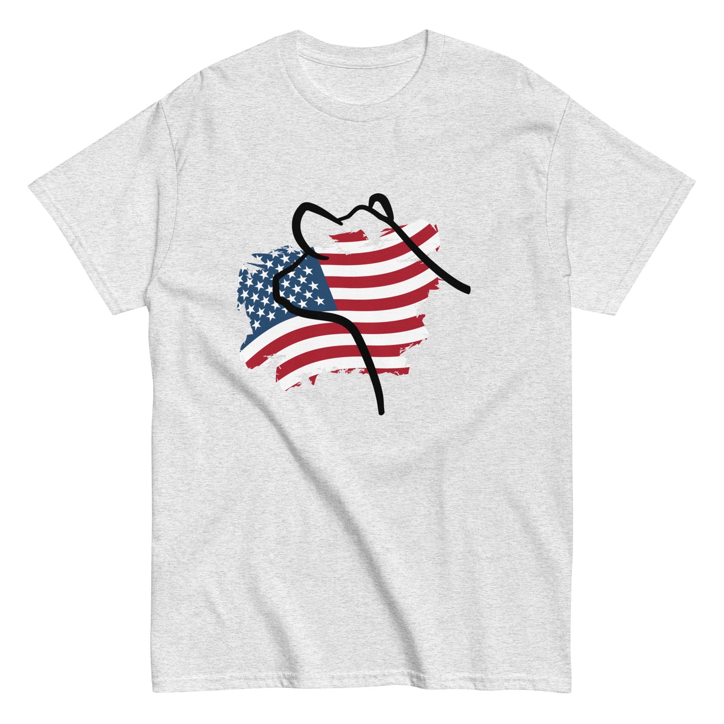 UNISEX TEE- FLAG HIEFER