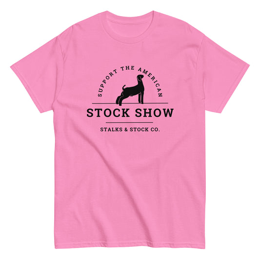 WOMENS TEE- STOCKSHOW GOAT